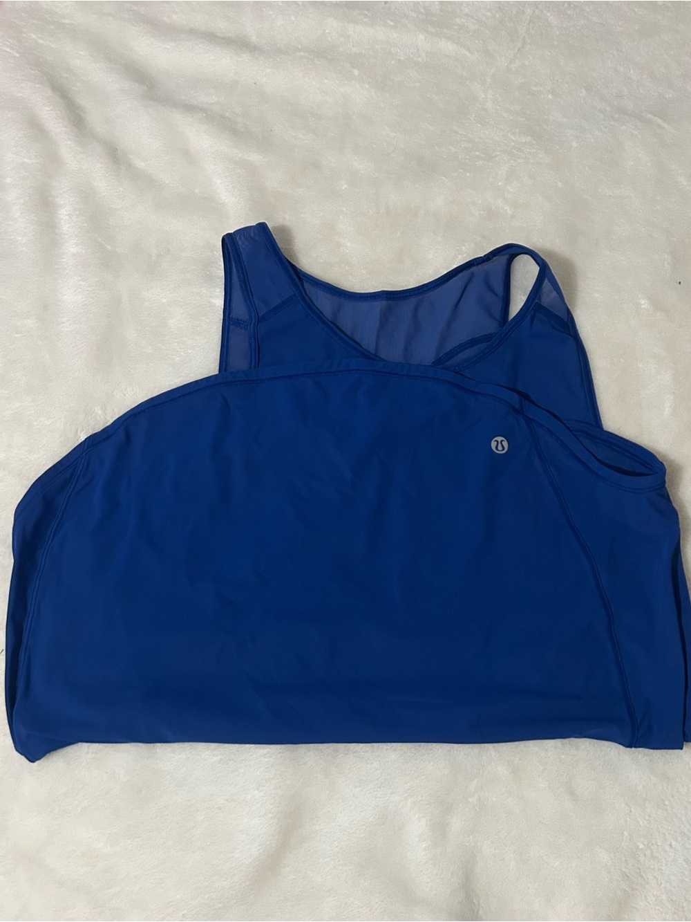 lululemon athletica Bright Blue Tank Top